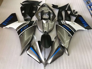 2009-2011 Silver Blue YZF R1 Motorcycle Fairings