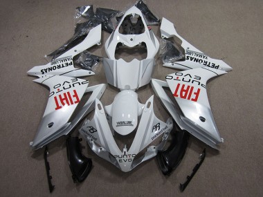 2009-2011 White Black PB Red Fiat YZF R1 Motorcycle Fairings