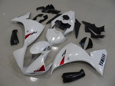 2009-2011 White Black YZF R1 Motorcycle Fairings