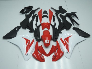 2011-2013 Red White 93 CBR125R Motorcycle Fairings