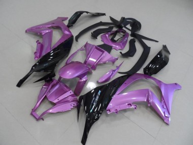 2011-2015 Pink and Black ZX10R Motorcycle Fairings