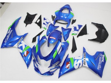 2011-2021 Blue White Green GSXR 600/750 Motorcycle Fairings