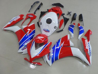 2012-2016 White Red TT Legend CBR1000RR Motorcycle Fairings