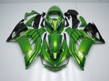 2012-2021 Green Flame ZX14R ZZR1400 Motorcycle Fairings