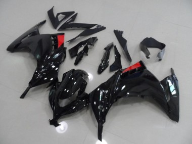 2013-2016 Black Red ZX300R Motorcycle Fairings