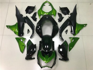 2013-2016 Green Black Z800 Motorcycle Fairing