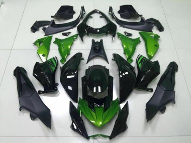 2013-2016 Green Black Z800 Motorcycle Fairings