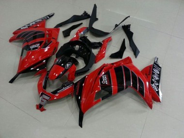 2013-2016 Red Black Airfore ZX300R Motorcycle Fairings