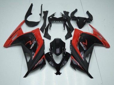 2013-2016 Red Black ZX300R Motorcycle Fairing