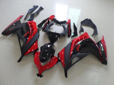 2013-2016 Red Black ZX300R Motorcycle Fairings