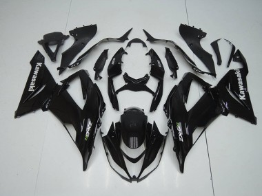 2013-2018 Gloss Black ZX6R Motorcycle Fairings