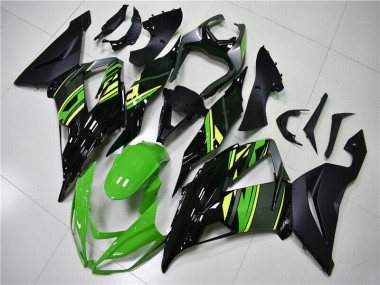 2013-2018 Green Black ZX6R Motorcycle Bodywork