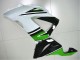 2013-2018 Green White Black ZX6R Motorcycle Fairings