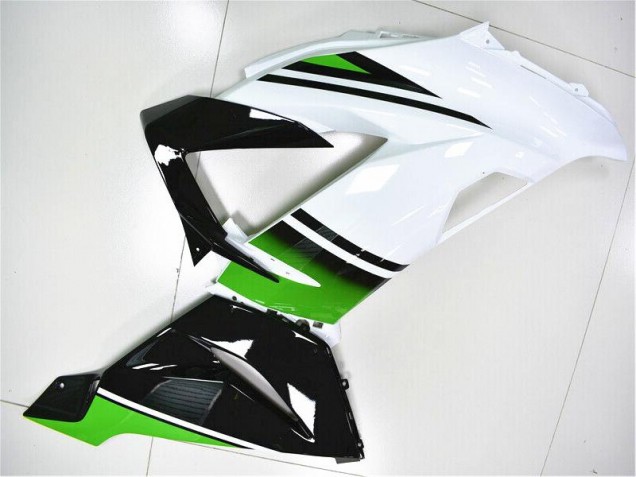 2013-2018 Green White Black ZX6R Motorcycle Fairings