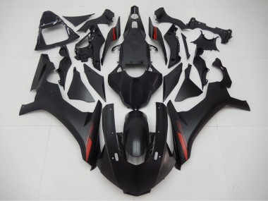 2015-2019 Black Red YZF R1 Motorcycle Fairings