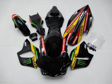 2015-2019 Black Stanley YZF R1 Motorcycle Fairings