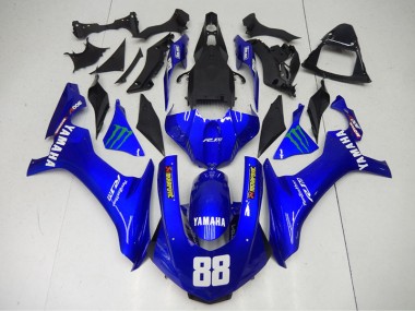 2015-2019 Blue Monster 88 YZF R1 Motorcycle Fairings