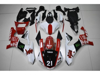 2015-2019 Red Black 21 YZF R1 Motorcycle Fairings