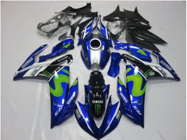 2015-2022 Movistar YZF R3 Motorcycle Fairings