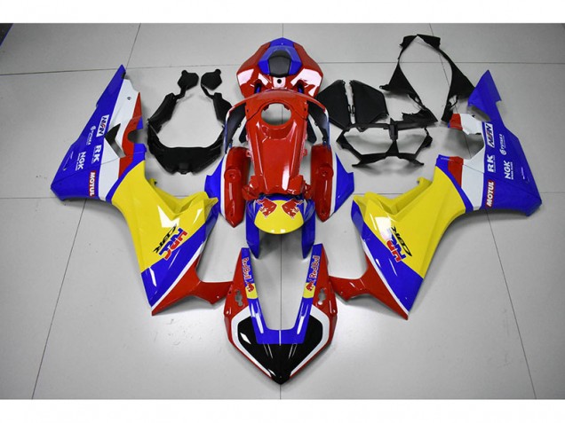 2017-2020 Red Yellow Blue HRC Red Bull CBR1000RR Motorcycle Fairings