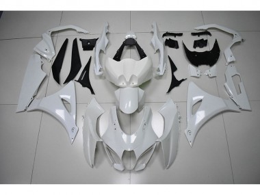 2017-2021 White GSXR 1000 Motorcycle Fairings